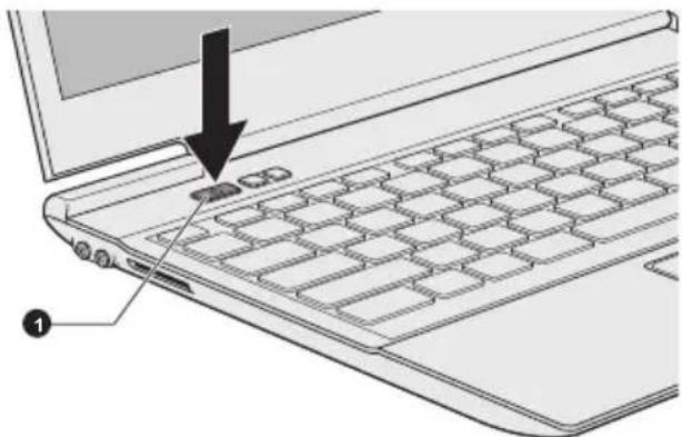 TOSHIBA Satellite Z930 - Het apparaat inschakelen - 2