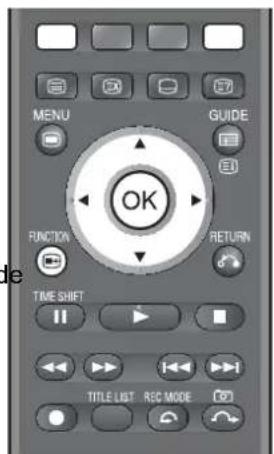 HITACHI P50XR01 - Bevestigen, wijzigen en wissen van een instelling voor de Opnametimer - 1