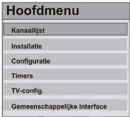 HITACHI L32H01 - DTV Menu Systeem - 1