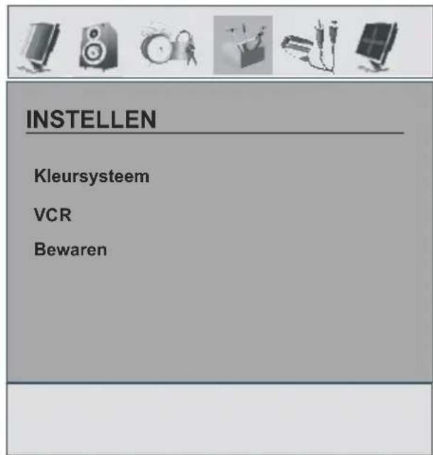 HITACHI L32H01 - Installatiemenu in AV modi - 1