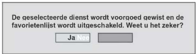 HITACHI L32H01 - Kanalen verwijderen uit de kanaallijst - 2