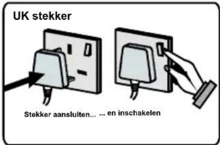 HITACHI L32H01 - Verbind de TV stekker met het stopcontact - 2
