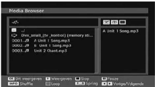 HITACHI L22DP04E - MP3-bestanden weergeven - 1