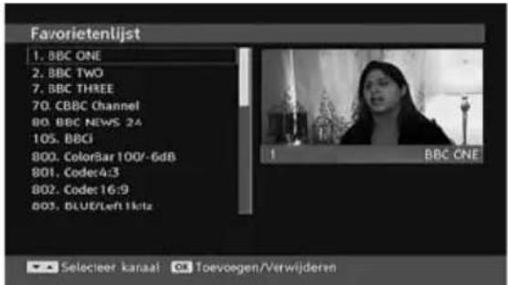 HITACHI L22DP04E - Favorieten instellen - 1