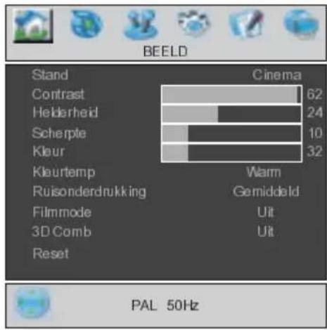 HITACHI 26LD6R10 - Beeldmenu - 1