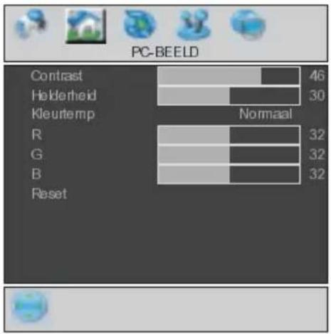 HITACHI 26LD6R10 - Het PC Beeldmenu - 1