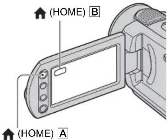 SONY DCR-SR33 - Gebruik van het HOME MENU - 2