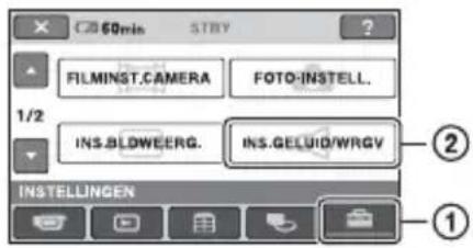 SONY DCR-SR33 - INS.GELUID/WRGV - 1