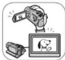 SONY DCR-SR33 - Een slapend kind onder gedimd licht - 3