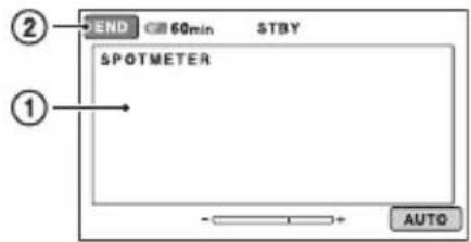 SONY DCR-SR33 - SPOTMETER (flexibele spotmeter) - 2