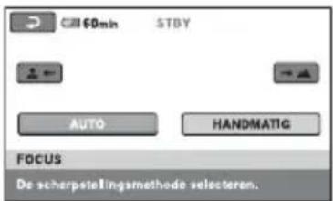 SONY DCR-SR33 - Raak het gewenste item aan. - 1
