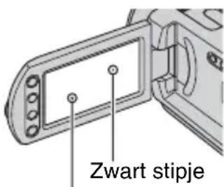 SONY DCR-SR33 - Informatie over de menu-items, het LCD-scherm en de lens - 1