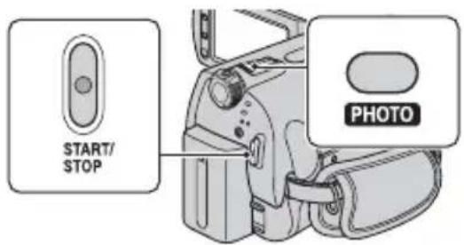 SONY DCR-SR33 - Stilstaande beelden van hoge kwaliteit opnemen tijdens het opnemen van films (Dual Rec) (DCR-SR190E/SR200E/SR290E/SR300E) - 1