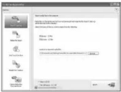 SONY DCR-SR33 - Klik op [Easy PC Back-up] in het scherm [HDD Handycam Utility] op het computerscherm. - 1