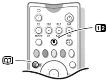 TV VCR DVD SOT TUNER CD TAP CDR 12
