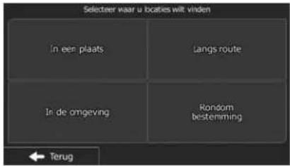 Selecteer waar u boaties wit vinden In een plaats Langs route In de omgeving Rondom bestemming Terug