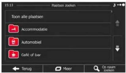 15:13 Plaatseel zoeken Toon alle plaatsen Accommodatie Automobiel Café of ber Terug Meer Oo naam zoeken