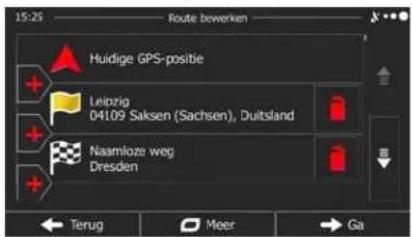 15:25 Route bewerken Huidige GPS-positie Leipzig 041.09 Saksen (Sachsen), Duitsland Naamloze weg Dresden Terug Meer Ga
