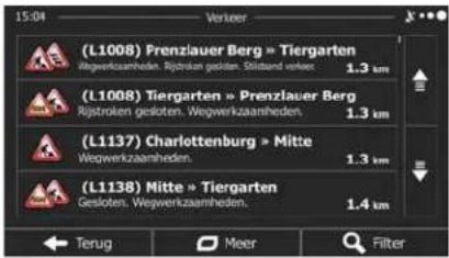 (L1008) Frenzlauer Berg » Tiergarten Wiegwerkzaanheden, Rijstroken geloten. Sitzband verke 1.3 km (L1008) Tiergarten » Prenzlauer Berg Rijstroken geloten. Wegwerkzaanheden. 1.3 km (L1137) Charlottenburg » Mitte Wiegwerkzaanheden. 1.3 km (L1138) Mitte » Tiergarten Gesloten, Wegwerkzaanheden. 1.4 km Terug Meer Filter