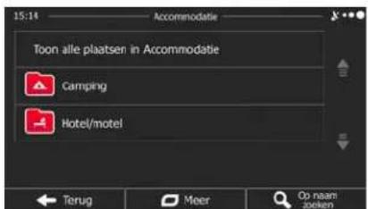 Toon alle plaatsen in Accommodatie Camping Hotel/motel Terug Meer Op naar zoeken