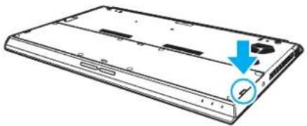 SONY Vaio VPC-Z2 - De batterij verwijderen - 2