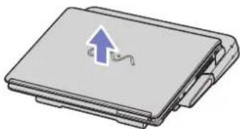SONY Vaio VGN-S - Uw computer loskoppelen van de port replicator - 2