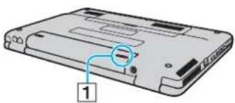 SONY Vaio VGN-NR - De batterij verwijderen - 1