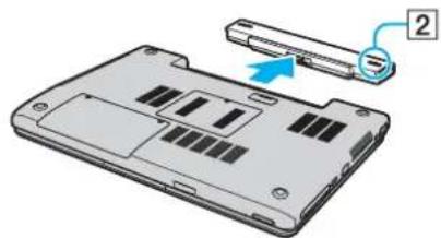SONY Vaio VGN-FJ - De batterij verwijderen - 2