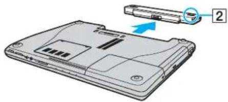 SONY Vaio VGN-FE21 - De batterij verwijderen - 3