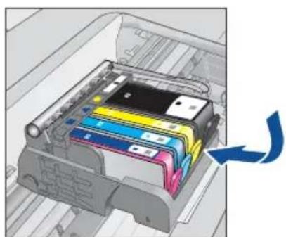 HP Photosmart Plus e-All-in-One B210 - De cartridges vervangen - 2
