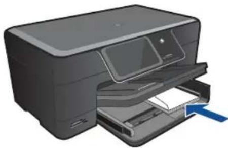 HP Photosmart Plus e-All-in-One B210 - Enveloppen plaatsen - 2