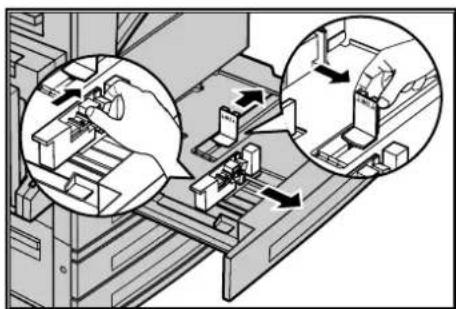 XEROX CopyCentre C128 - Papier in de laden plaatsen - 2