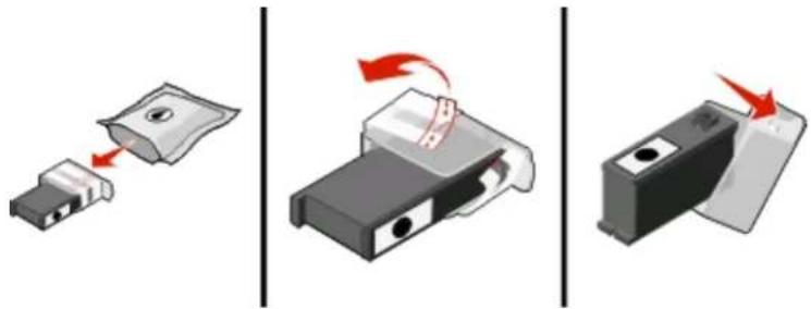 LEXMARK Intuition S550 - Inktcartridges vervangen - 3