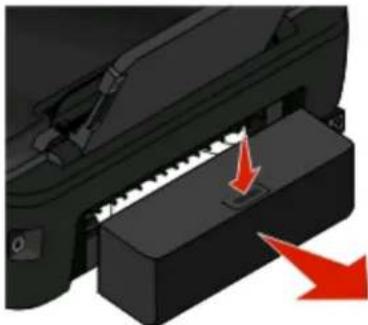 LEXMARK Intuition S550 - Papier is vastgelopen in de duplexeenheid - 1