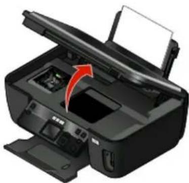 LEXMARK Intuition S550 - Problemen met vastgelopen en verkeerd ingevoerd papier oplossen - 1