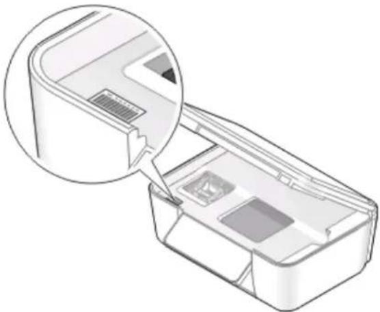 LEXMARK Intuition S550 - Hoe vind ik het MAC-adres? - 1