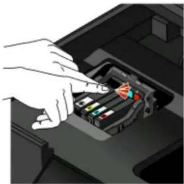 LEXMARK Intuition S550 - Inktcartridges vervangen - 5