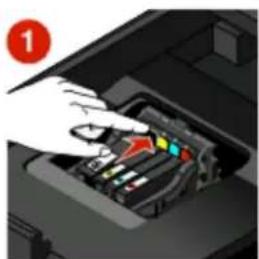 LEXMARK Intuition S550 - Inktcartridges vervangen - 2