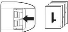 SHARP MX-M283N - Tabkopie maken met rug rechts - 2