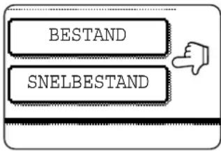 SHARP AR-M351N - Tip, indien nodig, op de [BESTAND] toets of de [SNELBESTAND] toets. - 1
