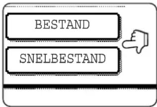 SHARP AR-M351N - Tip, indien nodig, op de [BESTAND] toets of de [SNELBESTAND] toets. - 1