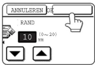 SHARP AR-M351N - Stel de gewenste wisfactor in en tip op de [OK] toets. - 1