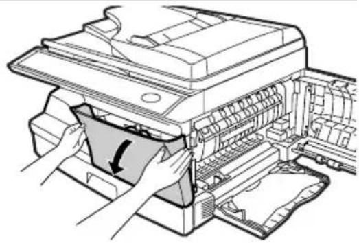 SHARP AL-2060 - HET PLAATSEN VAN DE TD (TONER DEVELOPER) CARTRIDGE - 2