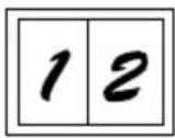 SHARP AL-2060 - HET KOPIEREN VAN MEERDERE ORIGINELEN OP EEN ENKELZIJDIG VEL PAPIER (2-IN- 1kopie) - 1