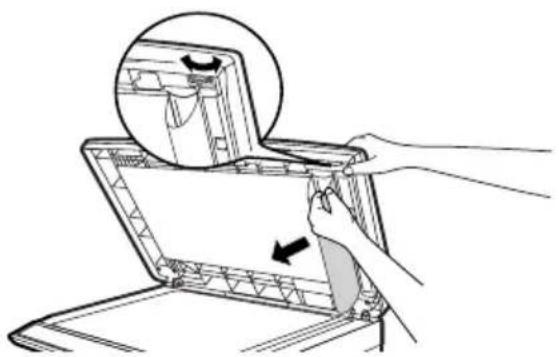 SHARP AL-2020 - C: Papierstoring in het transportgedeelte - 6