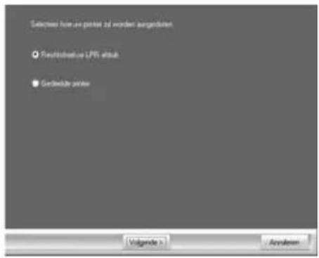 Selectes free access point at worden ausgewöhen ○ Deutritorabare LPS abtak ○ Getstellte printer Volgende > Anschinen