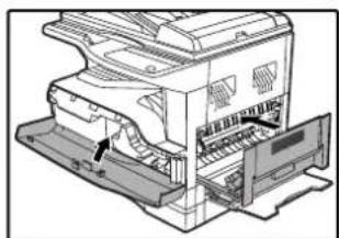 SHARP AL-1633 - Papierstoring in het fuseergebied - 7