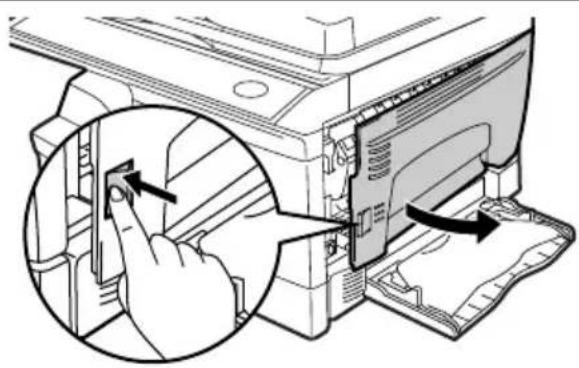 SHARP AL-2050 - HET PLAATSEN VAN DE TD (TONER DEVELOPER) CARTRIDGE - 1