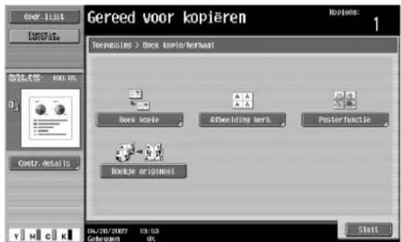 Océ CS231 - Een vergrote afbeelding op meerdere pagina's kopieren ("Posterfunctie") - 3