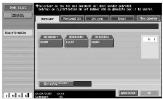 Océ CS231 - Druk op [Systeem]. - 1